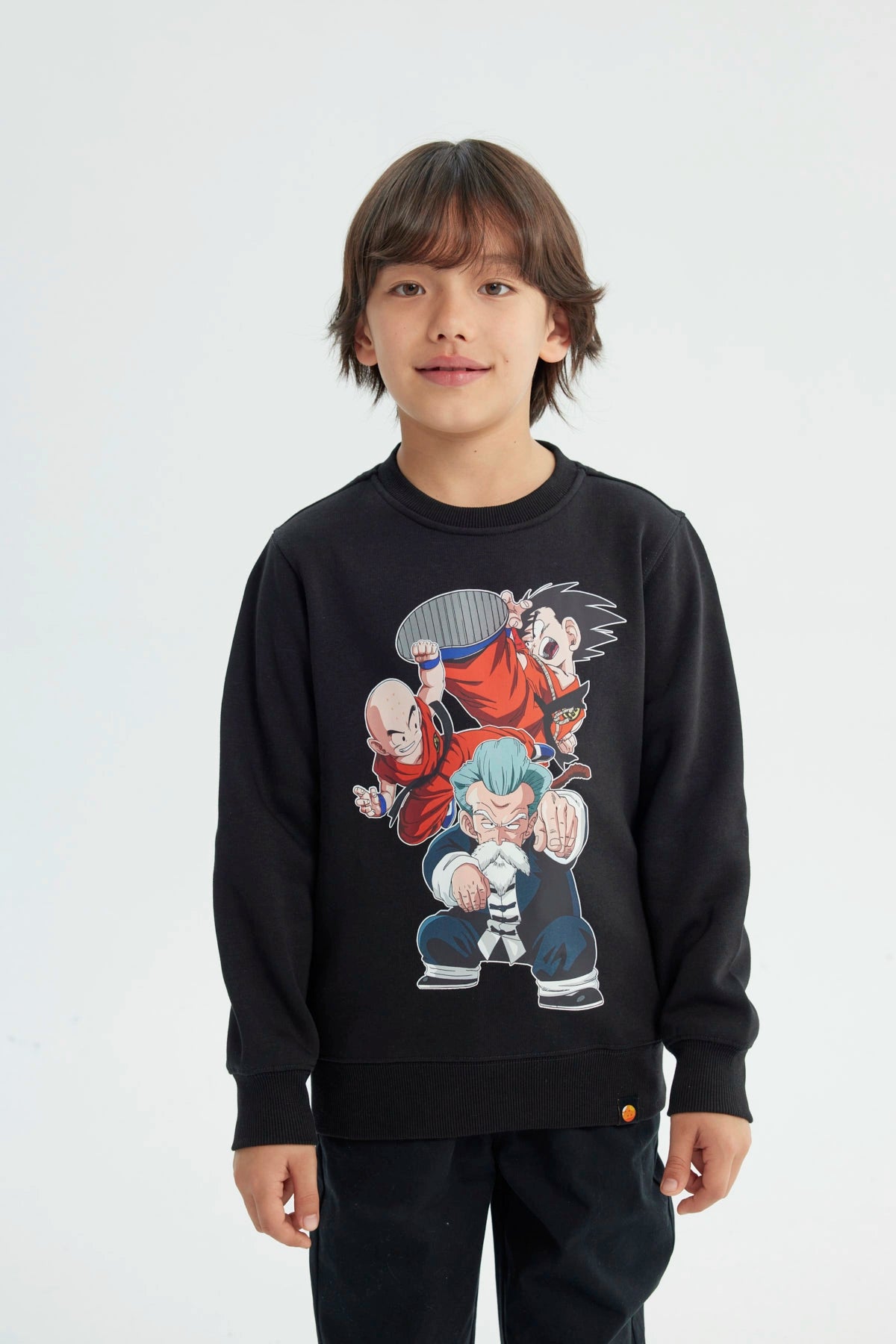 Polerón Niño Dragon Ball Negro