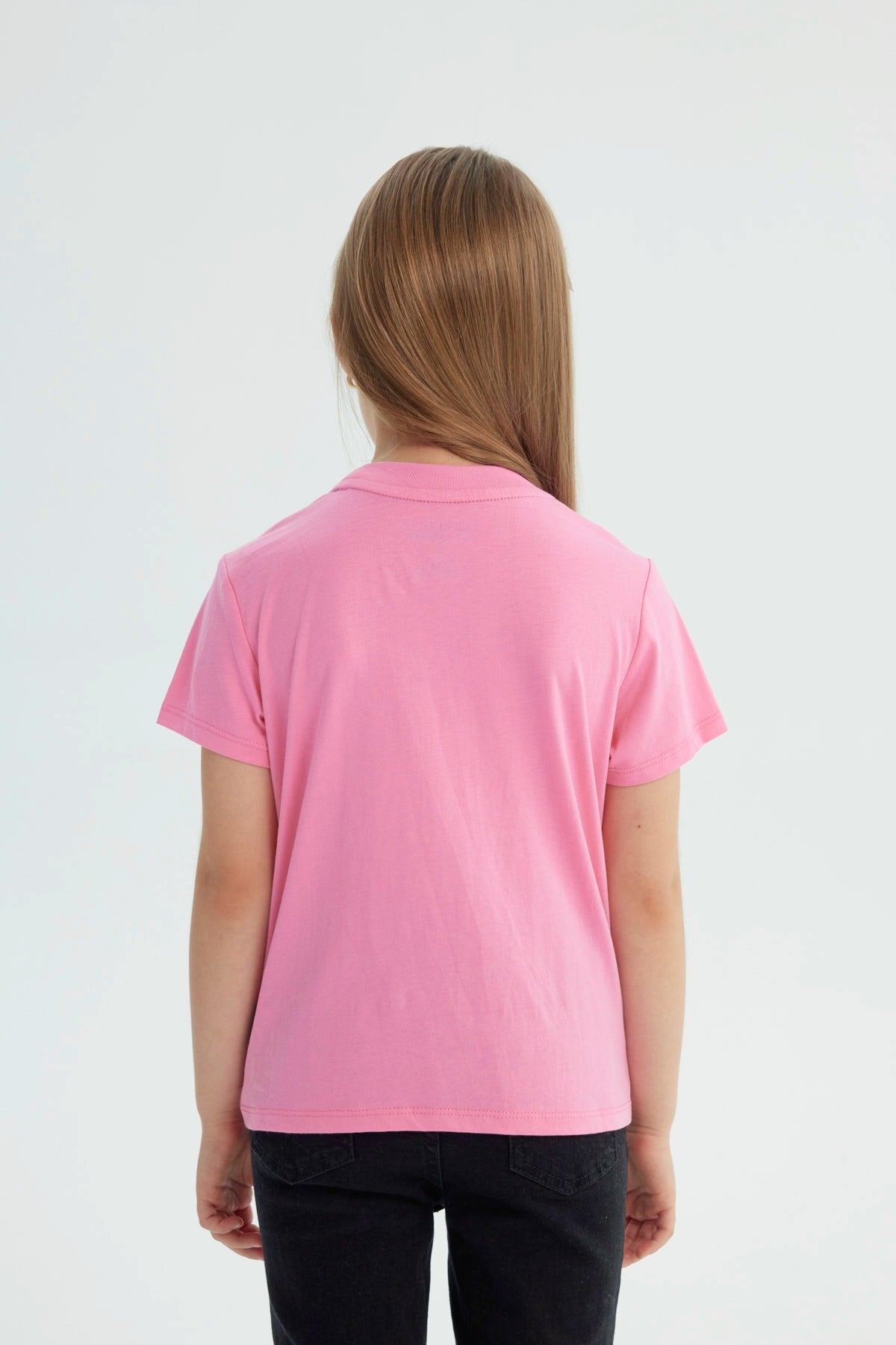 Polera Niña Hello Kitty Y Sus Amigos Rosada