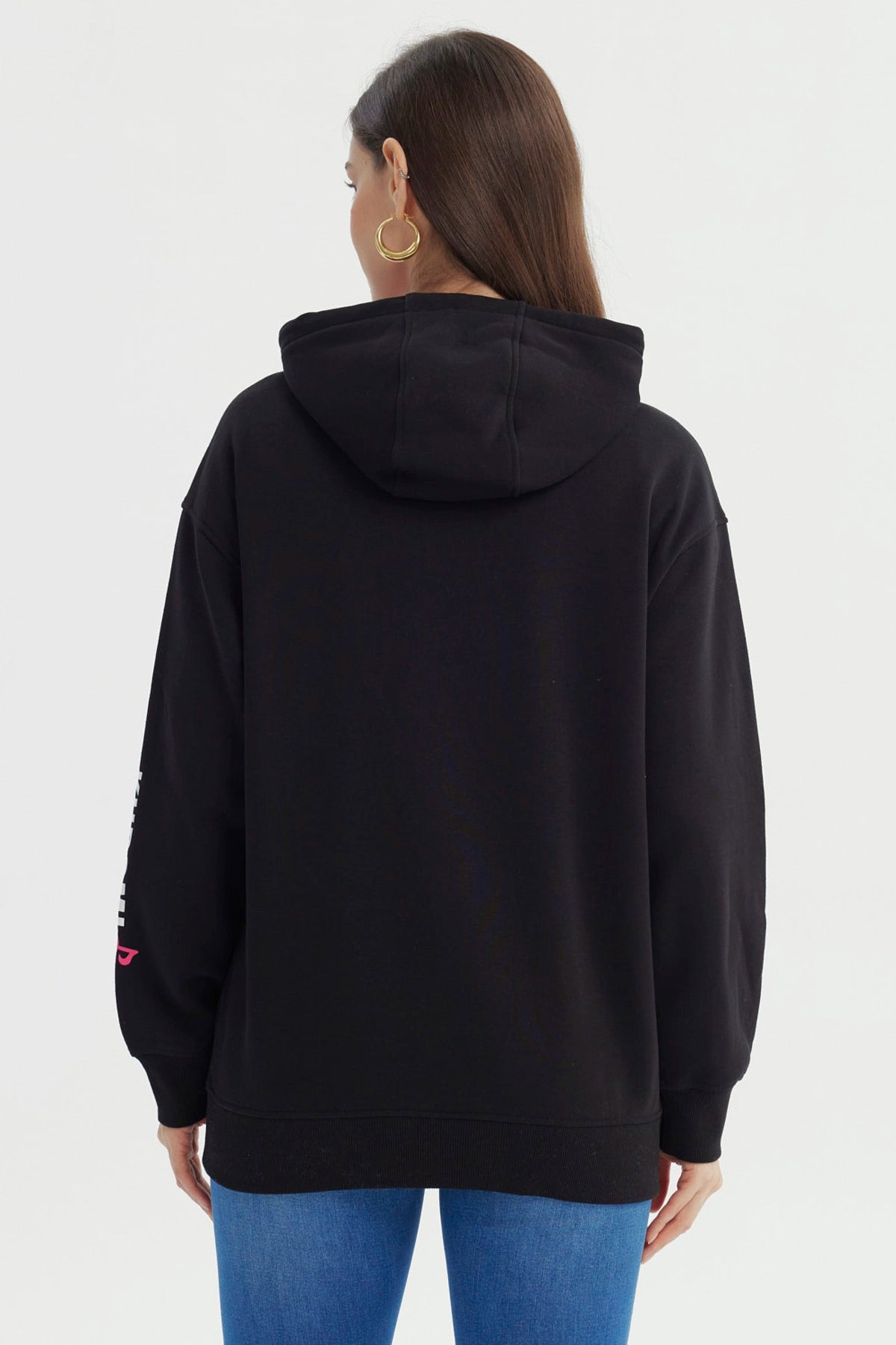 Polerón Mujer Kuromi Negro