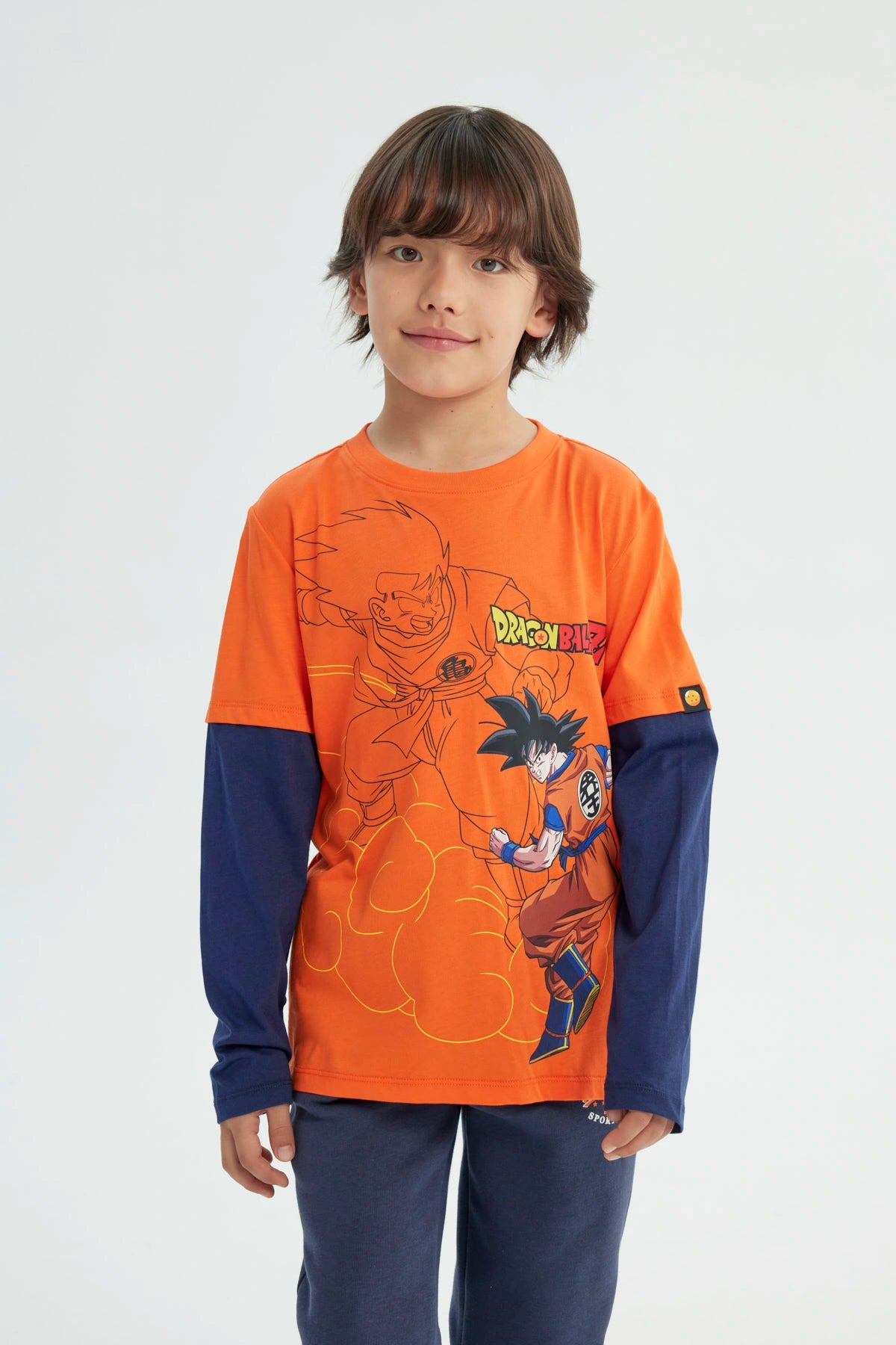 Polera Dragon Ball Damasco
