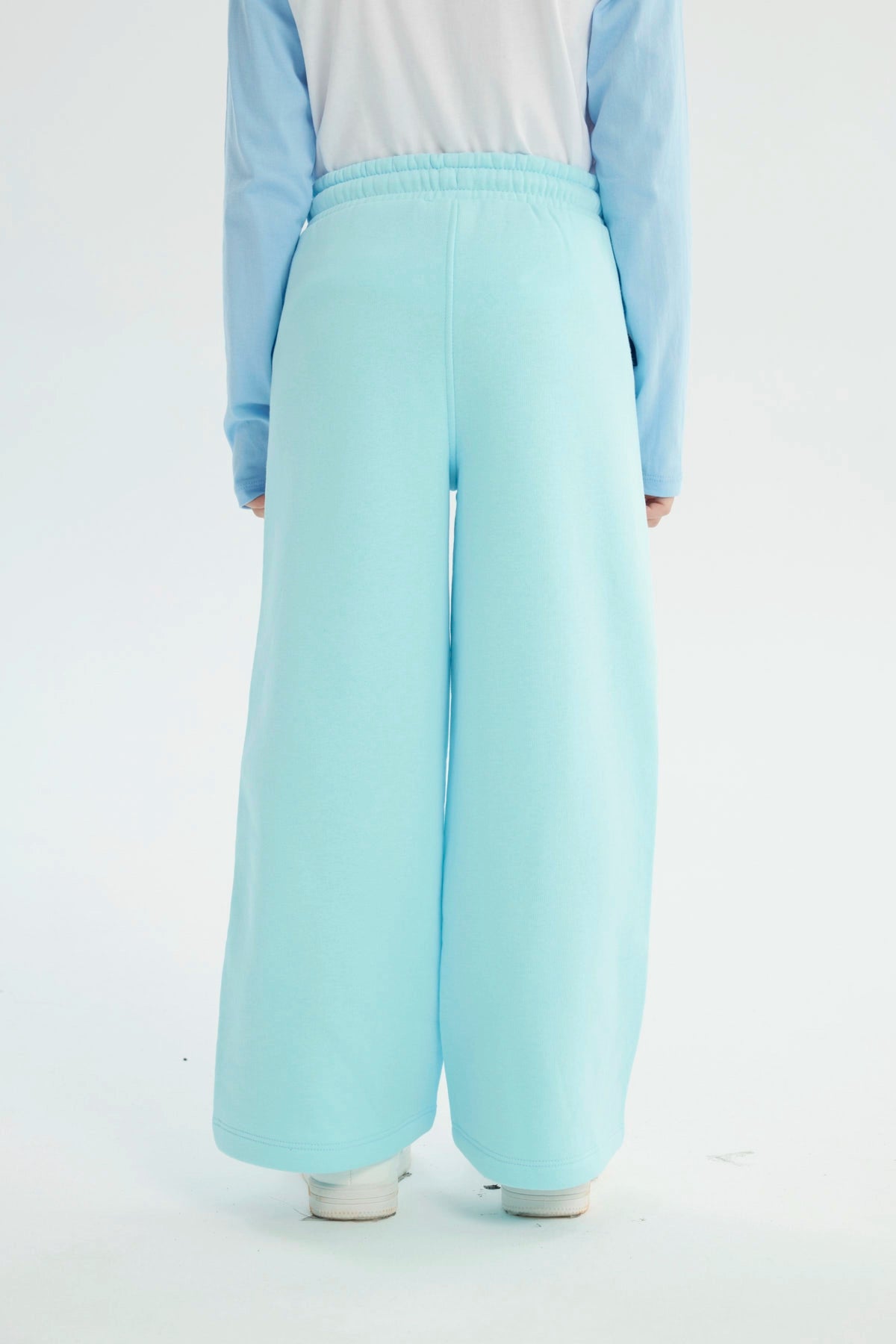Pantalón Buzo Stitch Celeste