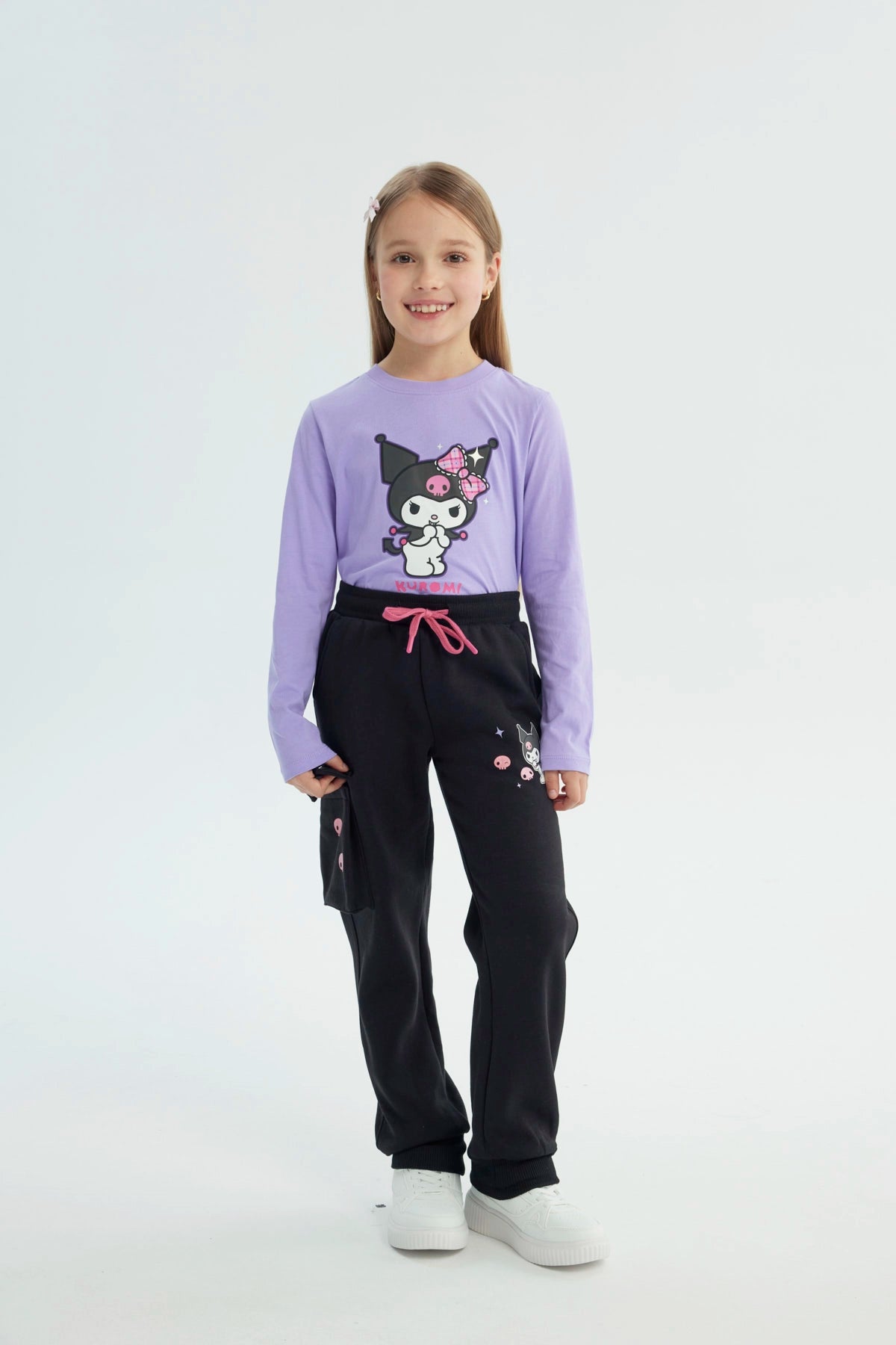 Pantalón Buzo Kuromi Negro