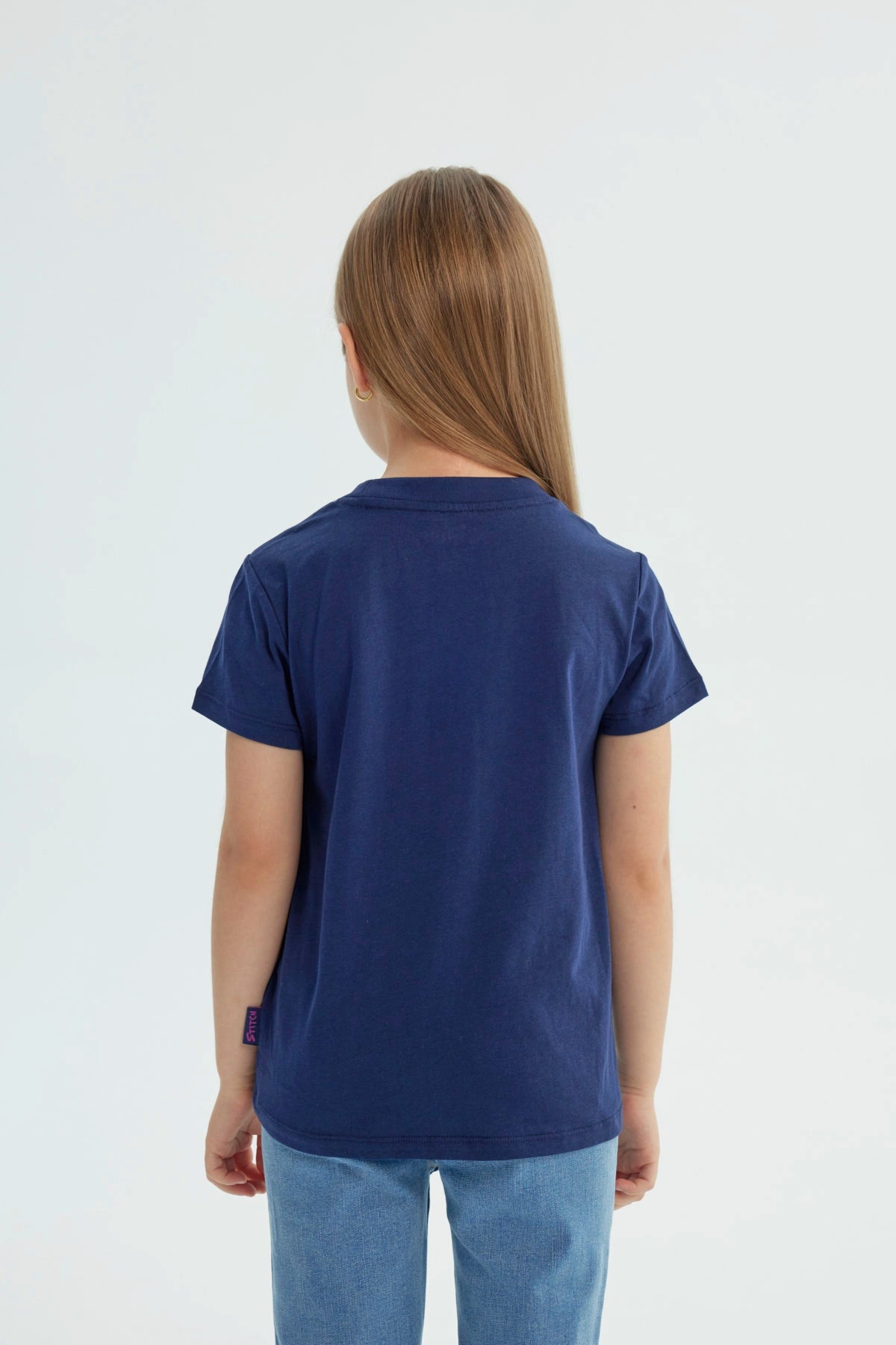 Polera Lilo & Stitch Azul Marino