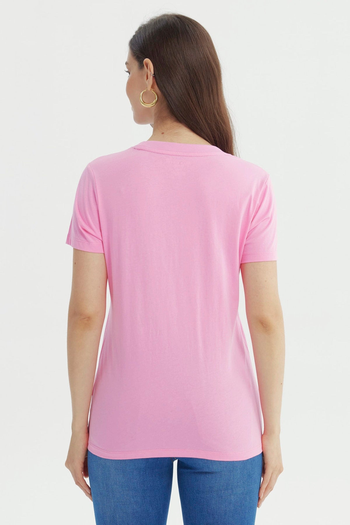 Polera Mujer Hello Kitty Y Sus Amigos Rosada