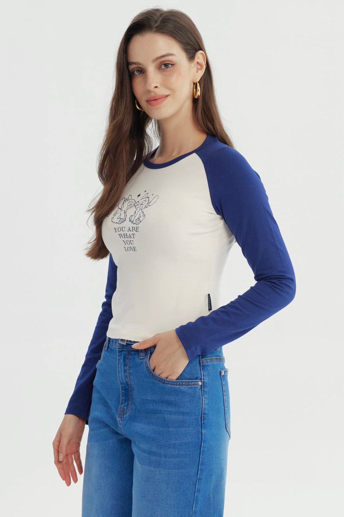 Polera Mujer Stitch & Angel Beige