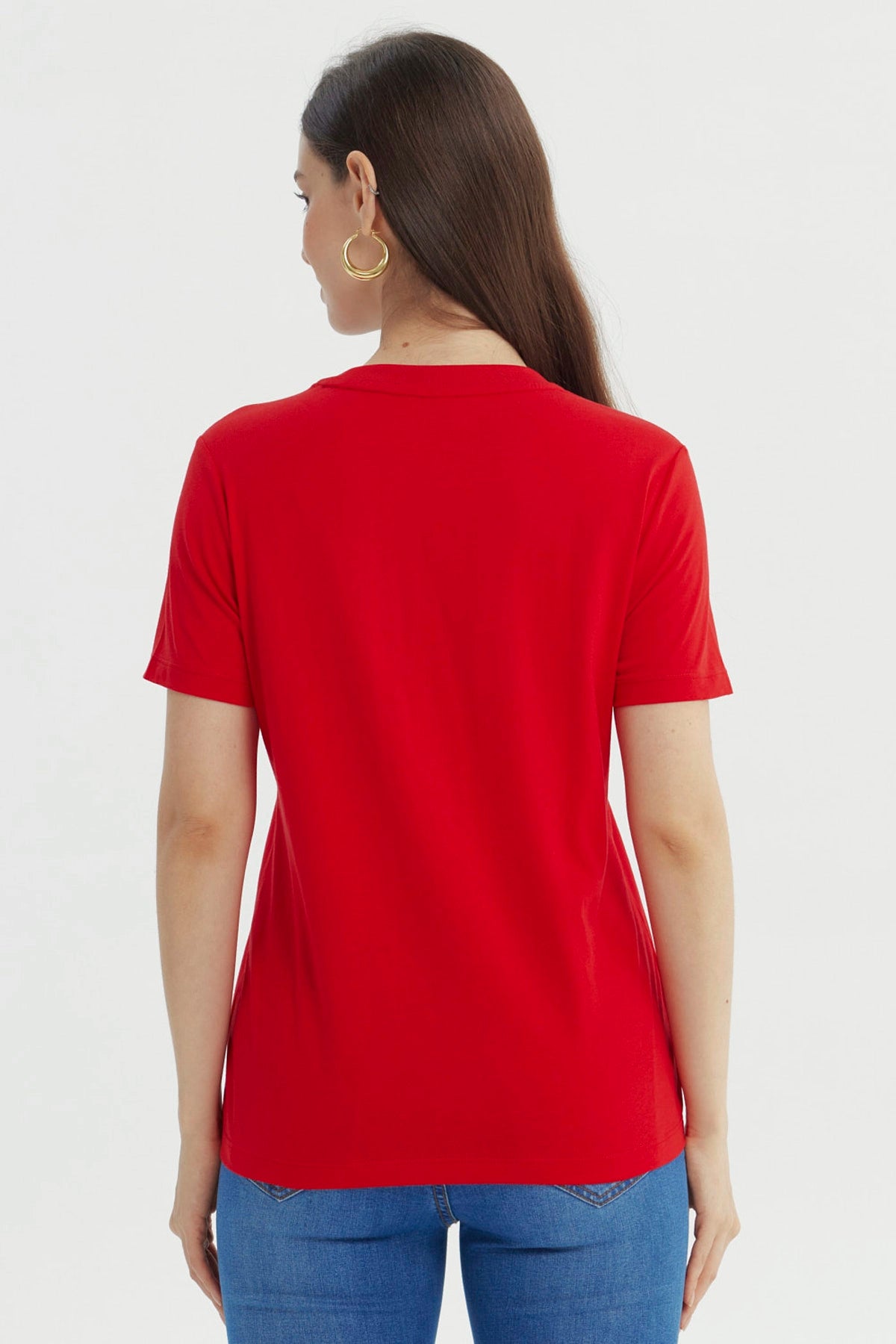 Polera Mujer Bt21 Roja