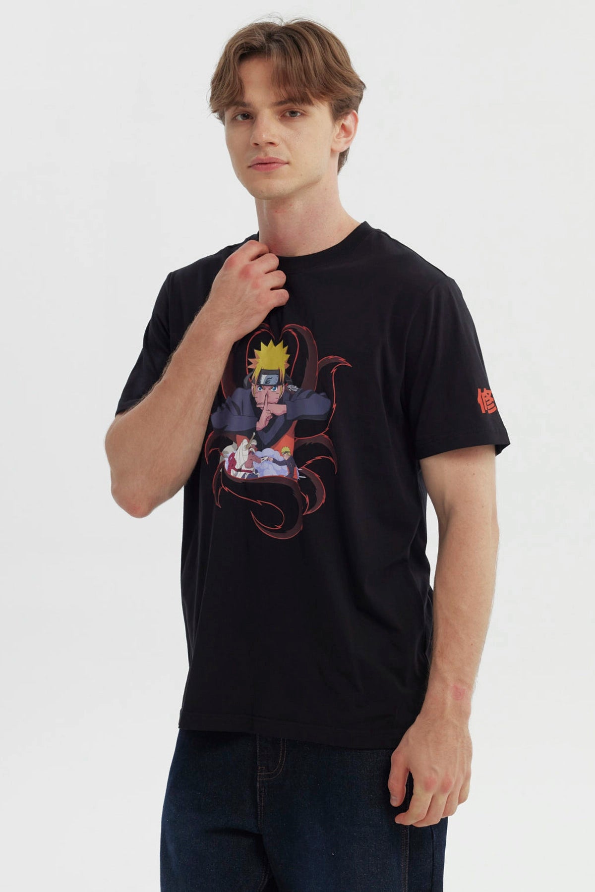 Polera Naruto Negra