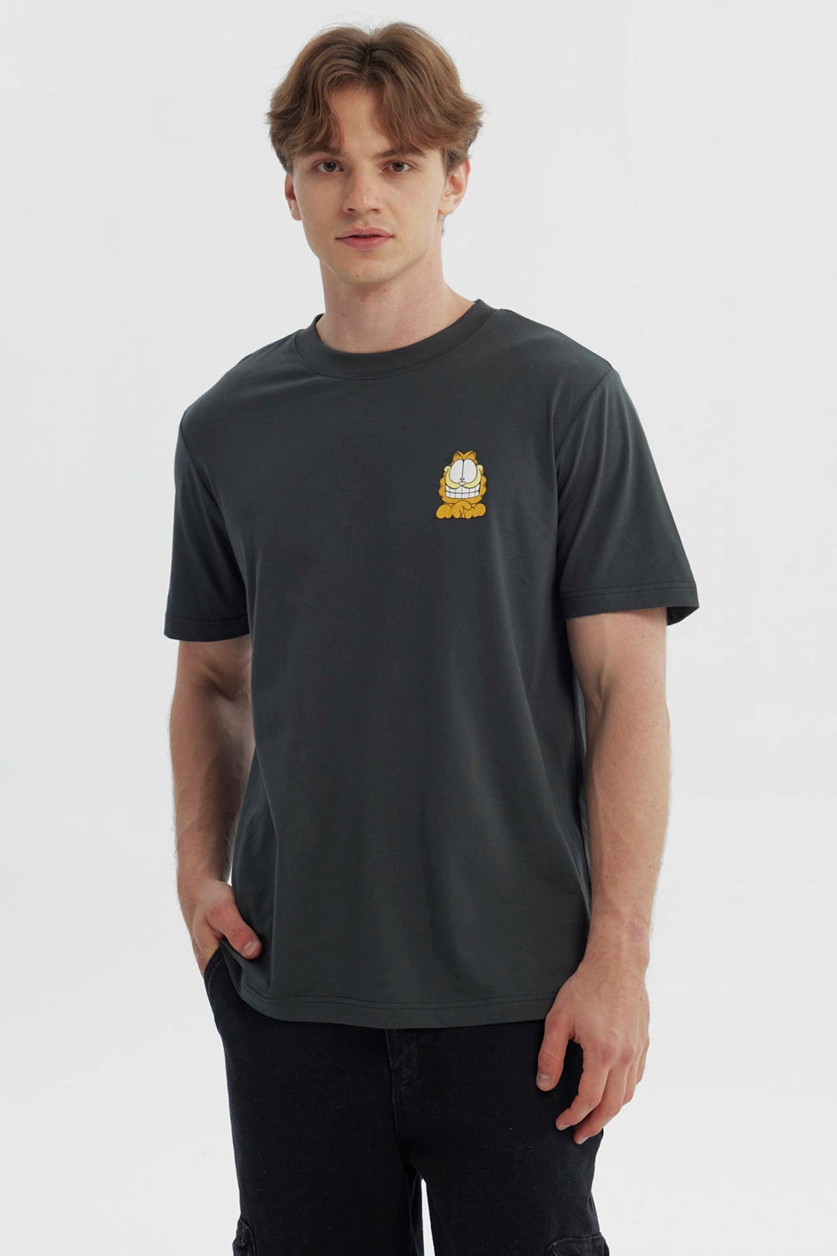 Polera Garfield Marengo