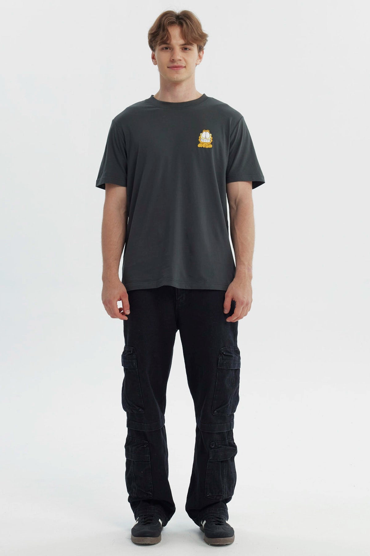 Polera Garfield Marengo