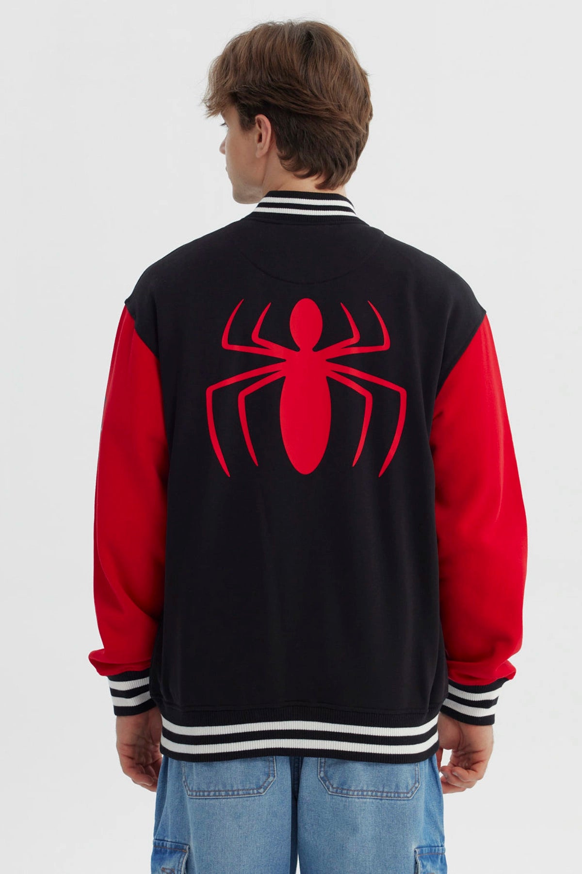 Polerón Spiderman Negro