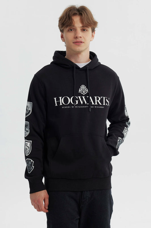 Polerón Harry Potter Hogwarts Negro