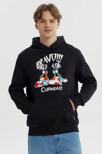 Polerón Cuphead Negro