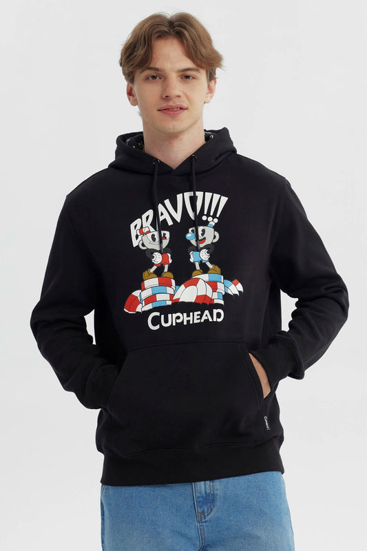 Polerón Cuphead Negro