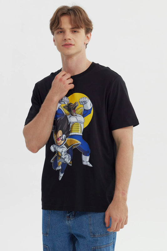Polera Dragon Ball Z Vegeta & Ozaru Negra