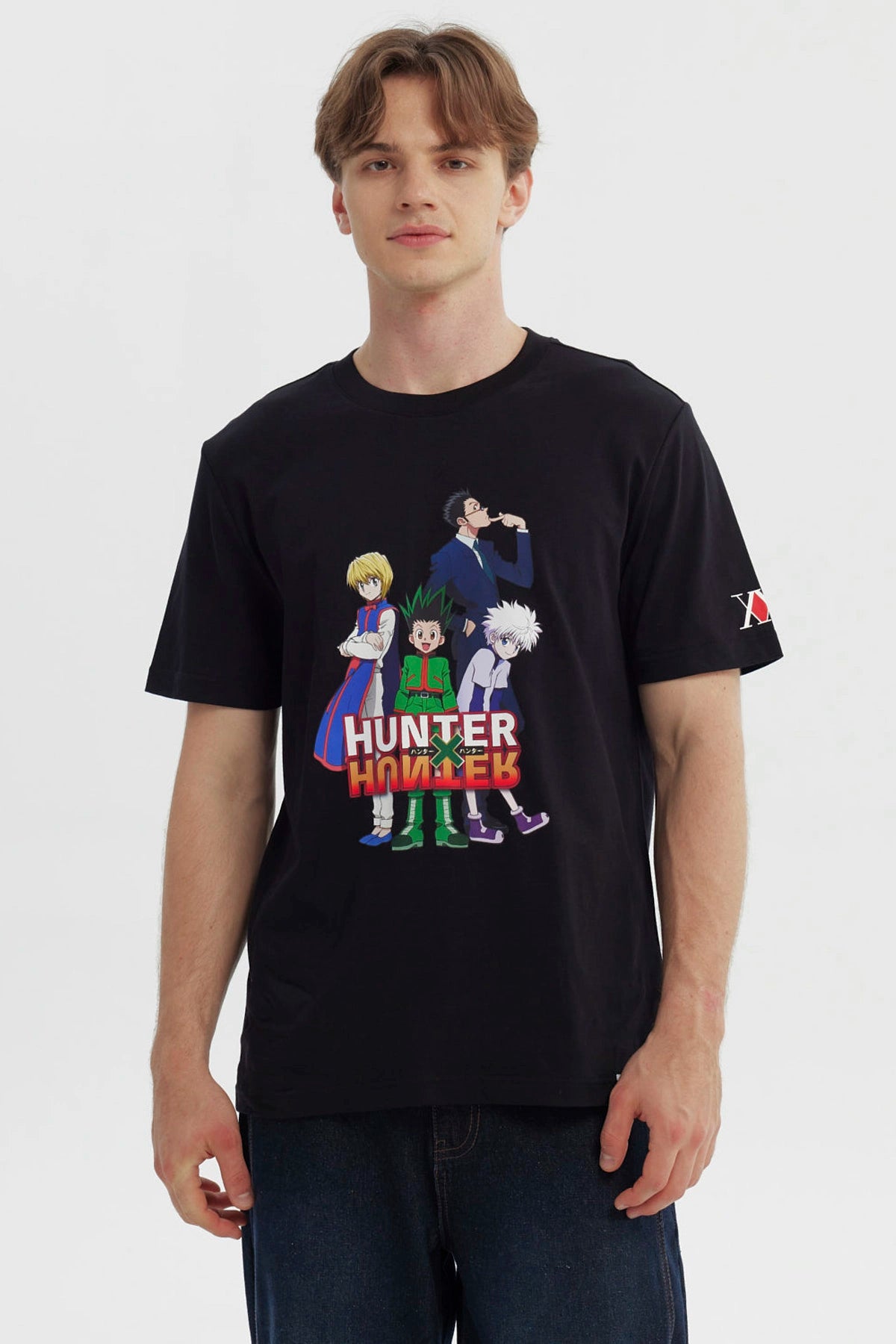 Polera Hunter X Hunter Negra