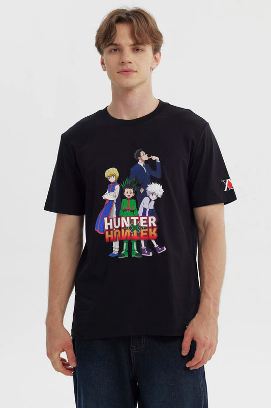 Polera Hunter X Hunter Negra
