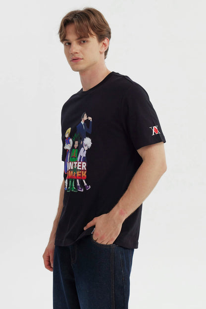 Polera Hunter X Hunter Negra