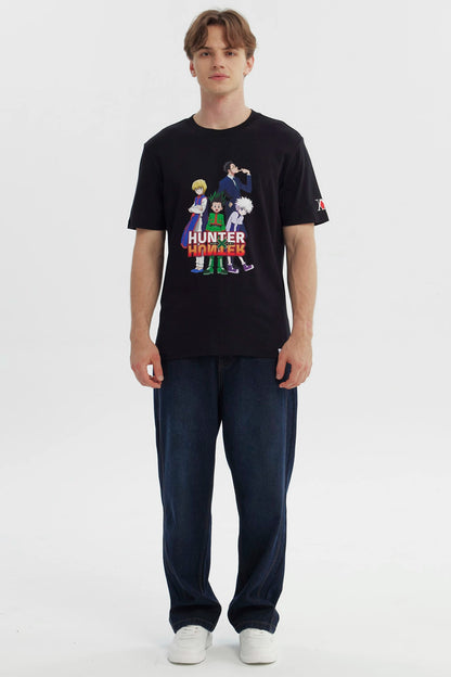 Polera Hunter X Hunter Negra