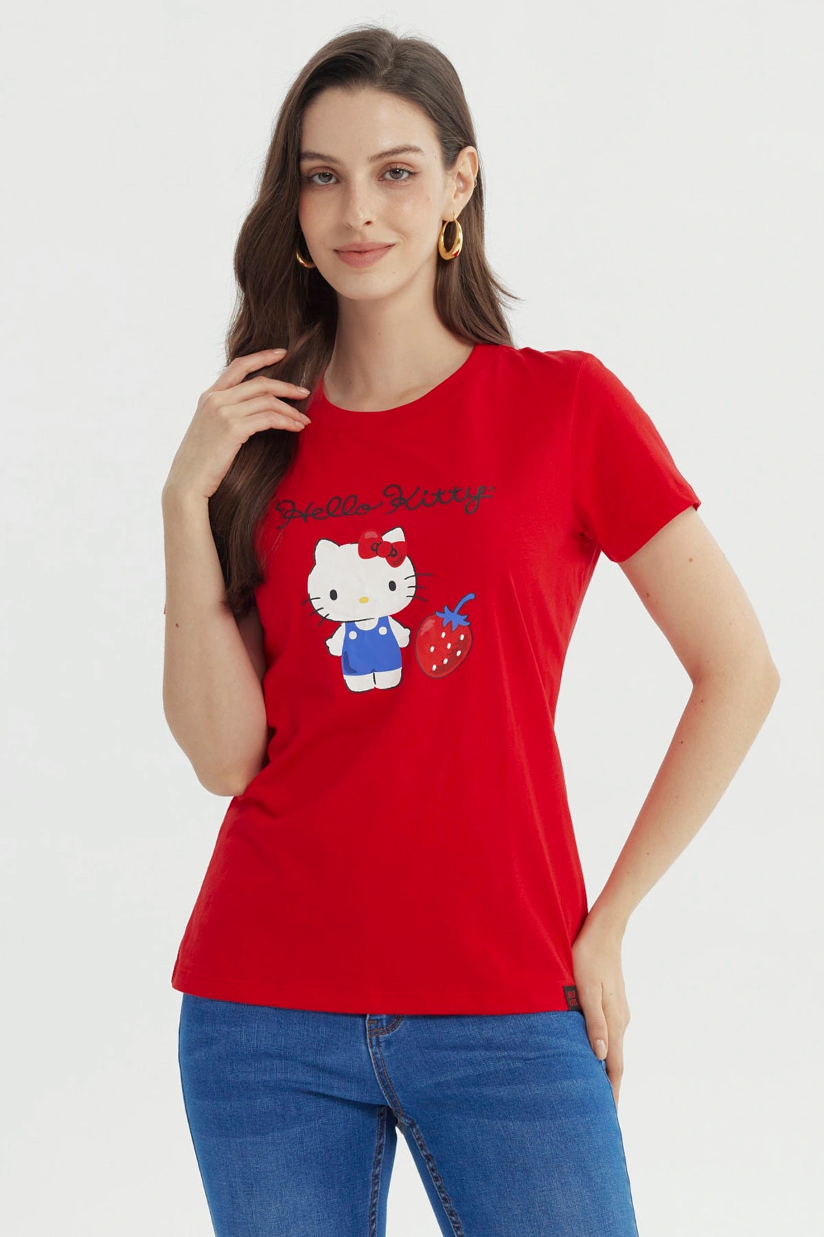 Polera Hello Kitty Roja