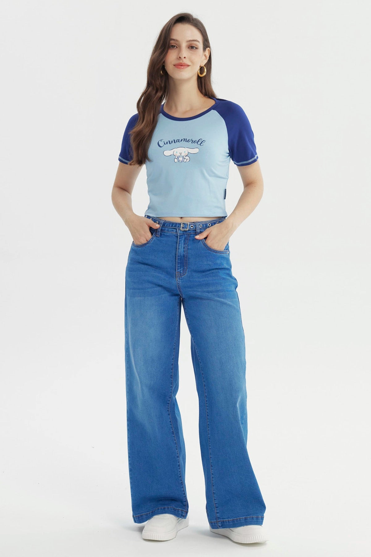 Polera Cinnamoroll Celeste