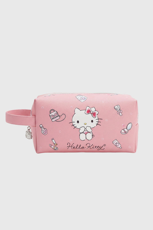 Cosmetiquero Hello Kitty Palo Rosa