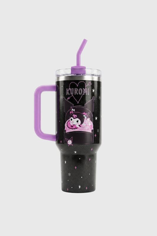 Termo - Botella Kuromi Negro