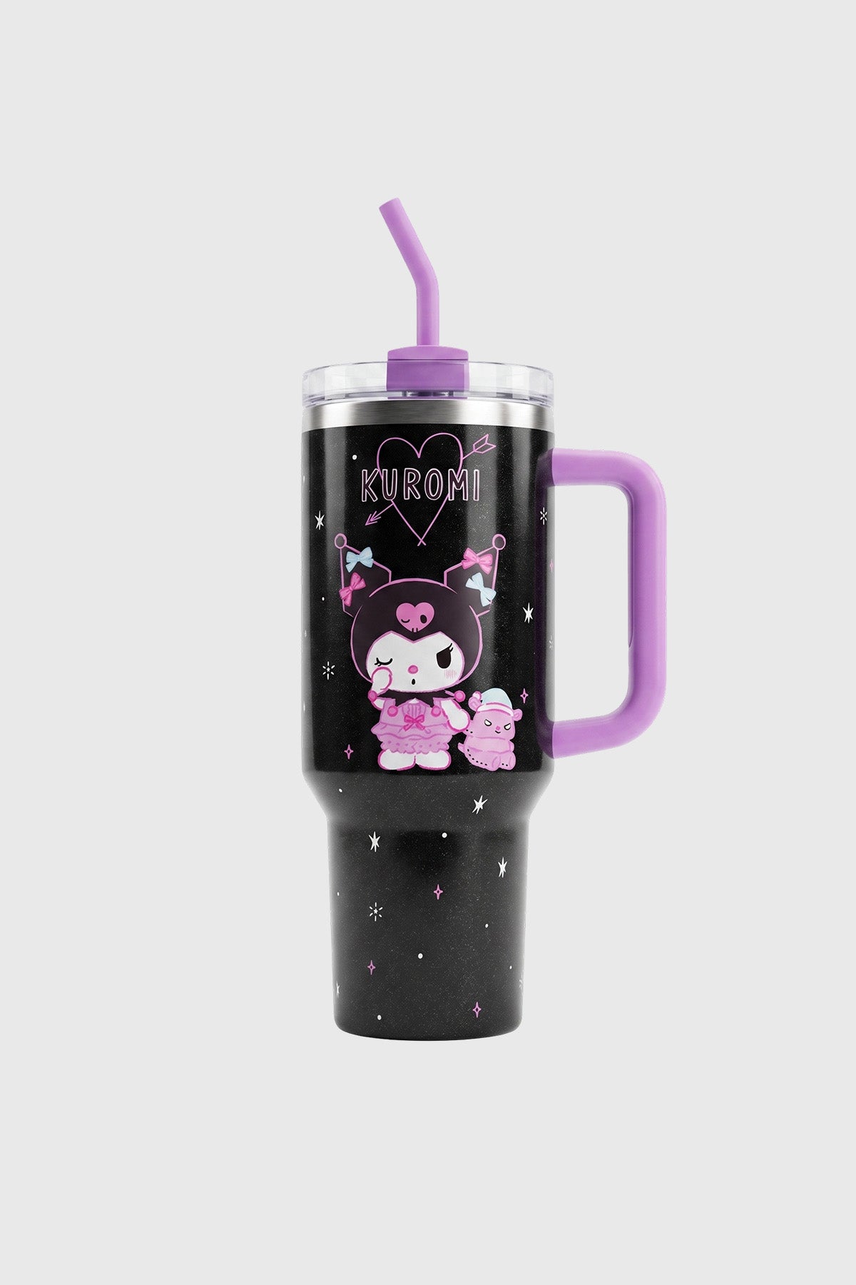 Termo - Botella Kuromi Negro