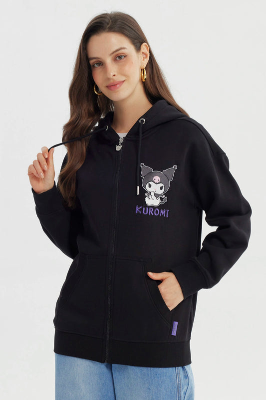Polerón Kuromi Negro