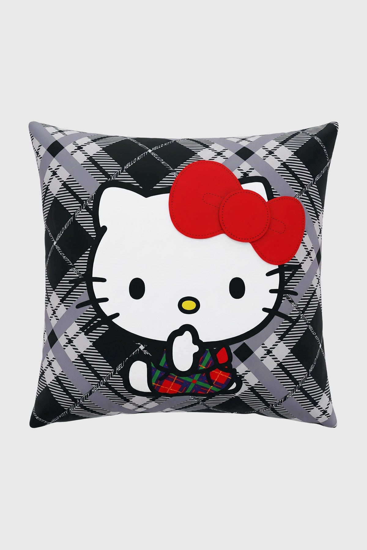 Cojín Hello Kitty Y Sus Amigos Negro