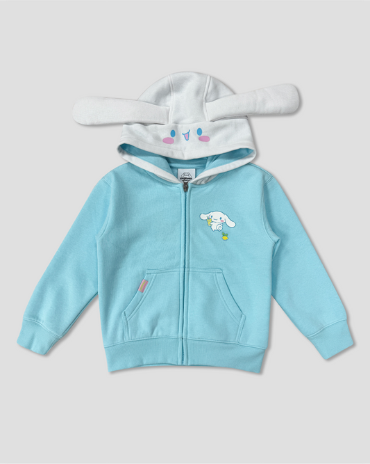 Polerón Orejas Cinnamoroll Celeste