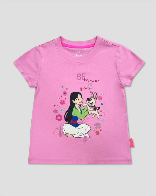 Polera Princesas Rosado