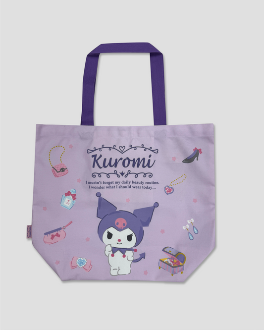 Bolsa Grande Kuromi Lila