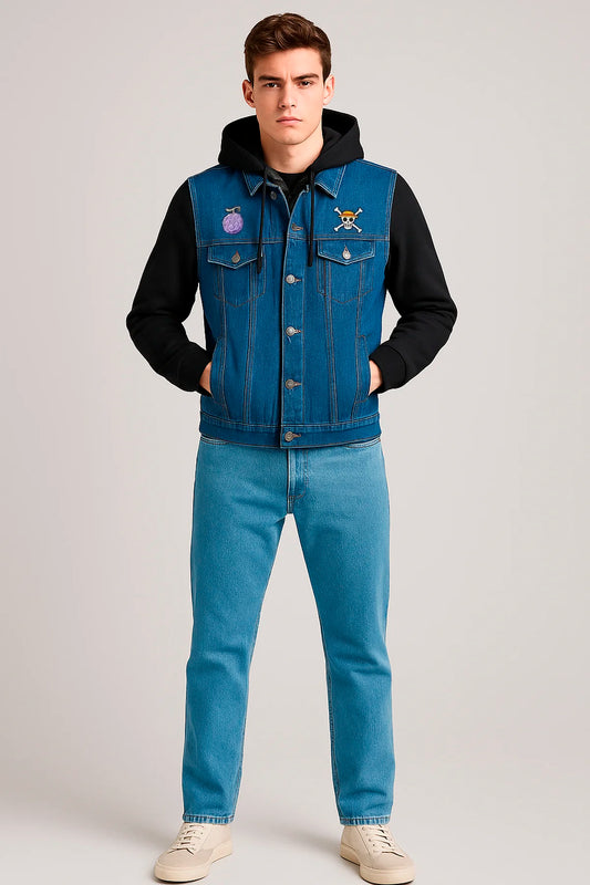 Chaqueta Hombre One Piece - Azul