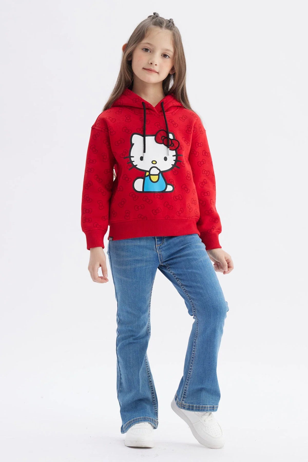 Polerón Hello Kitty Rojo