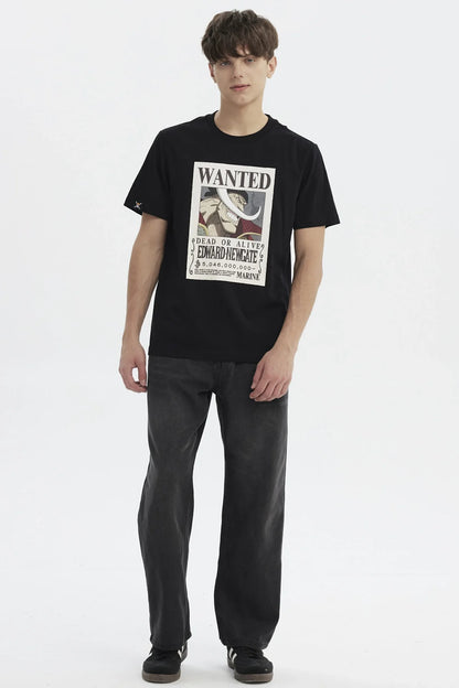Polera One Piece Negra
