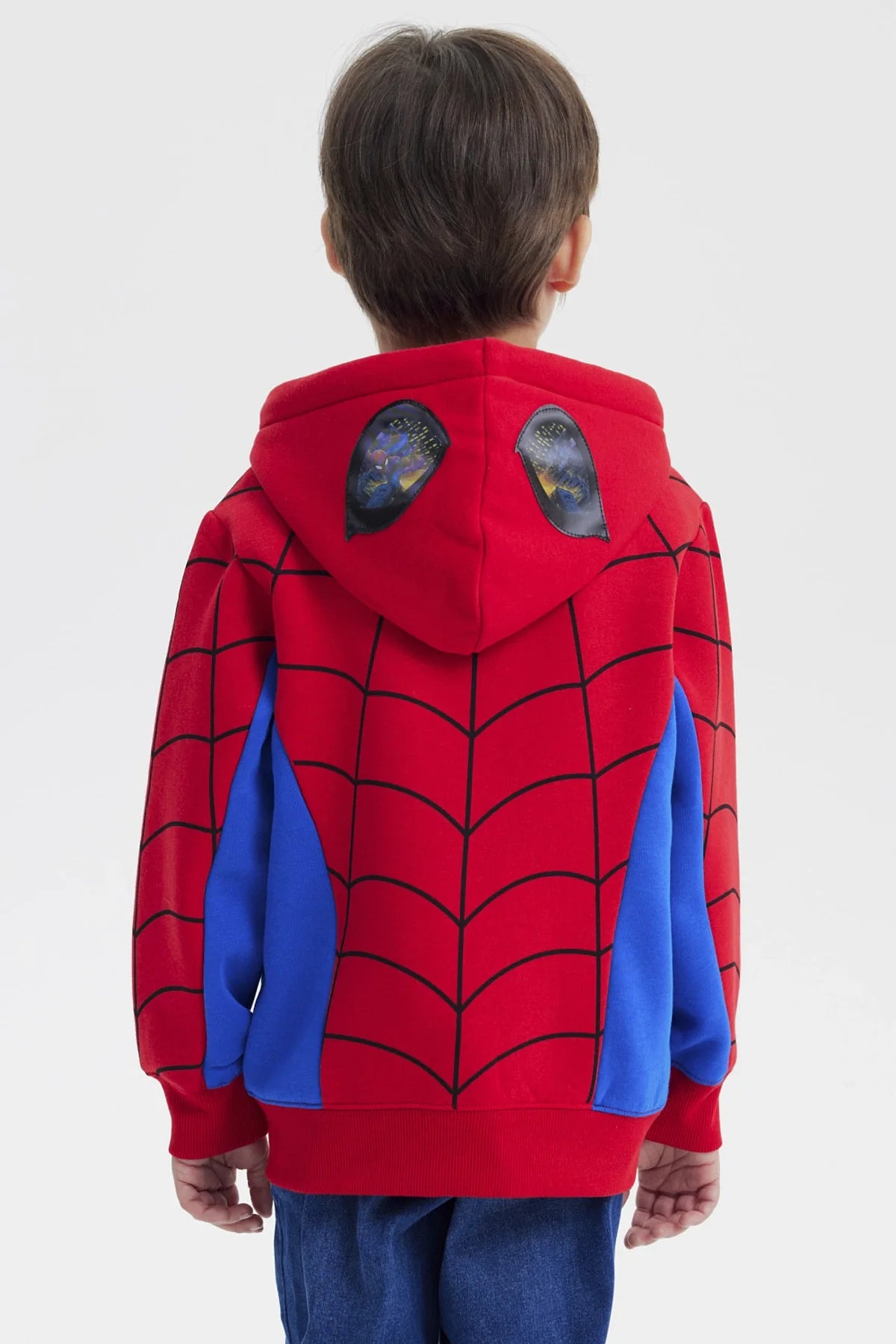 Polerón Spiderman Rojo