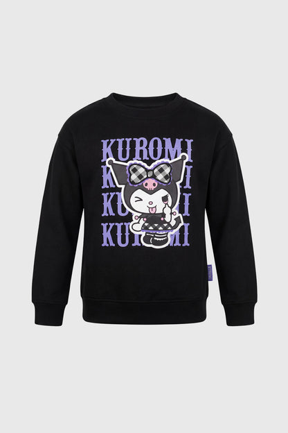 Polerón Kuromi Negro