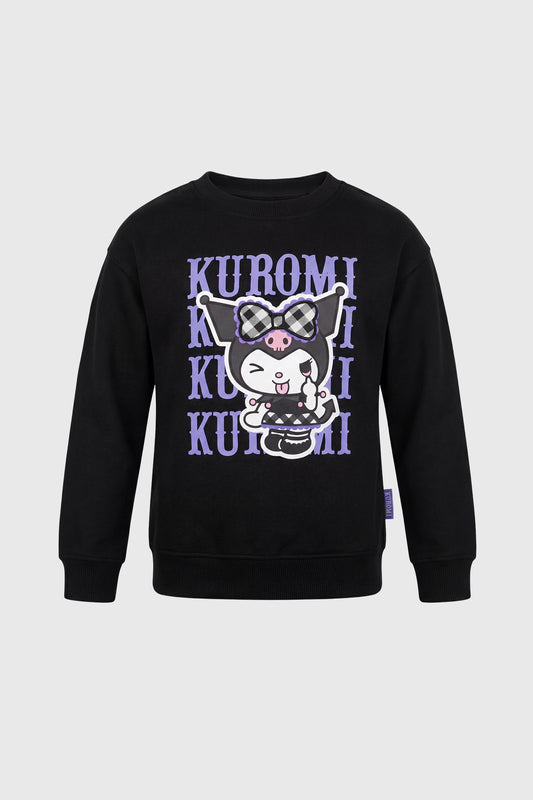 Polerón Kuromi Negro