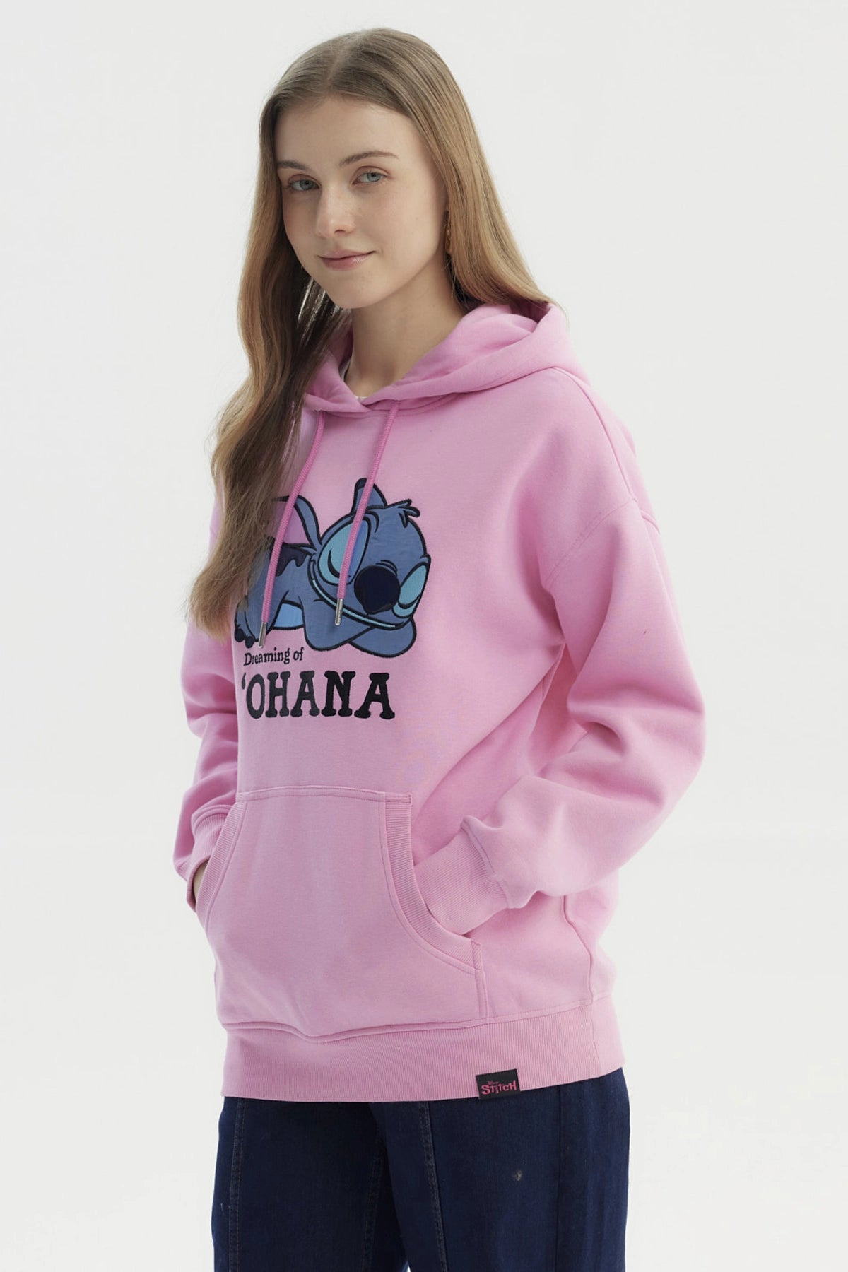 Polerón Lilo & Stitch Rosado