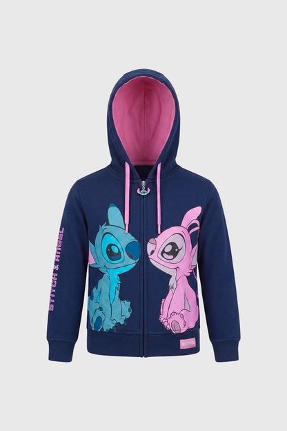 Polerón Lilo & Stitch Azul Marino