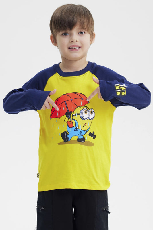 Polera Minions Amarilla