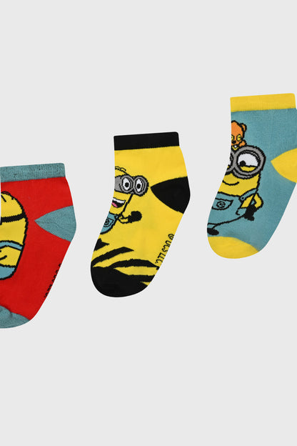 Calceta Tripack Minions