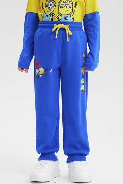 Pantalón Buzo Minions Azul