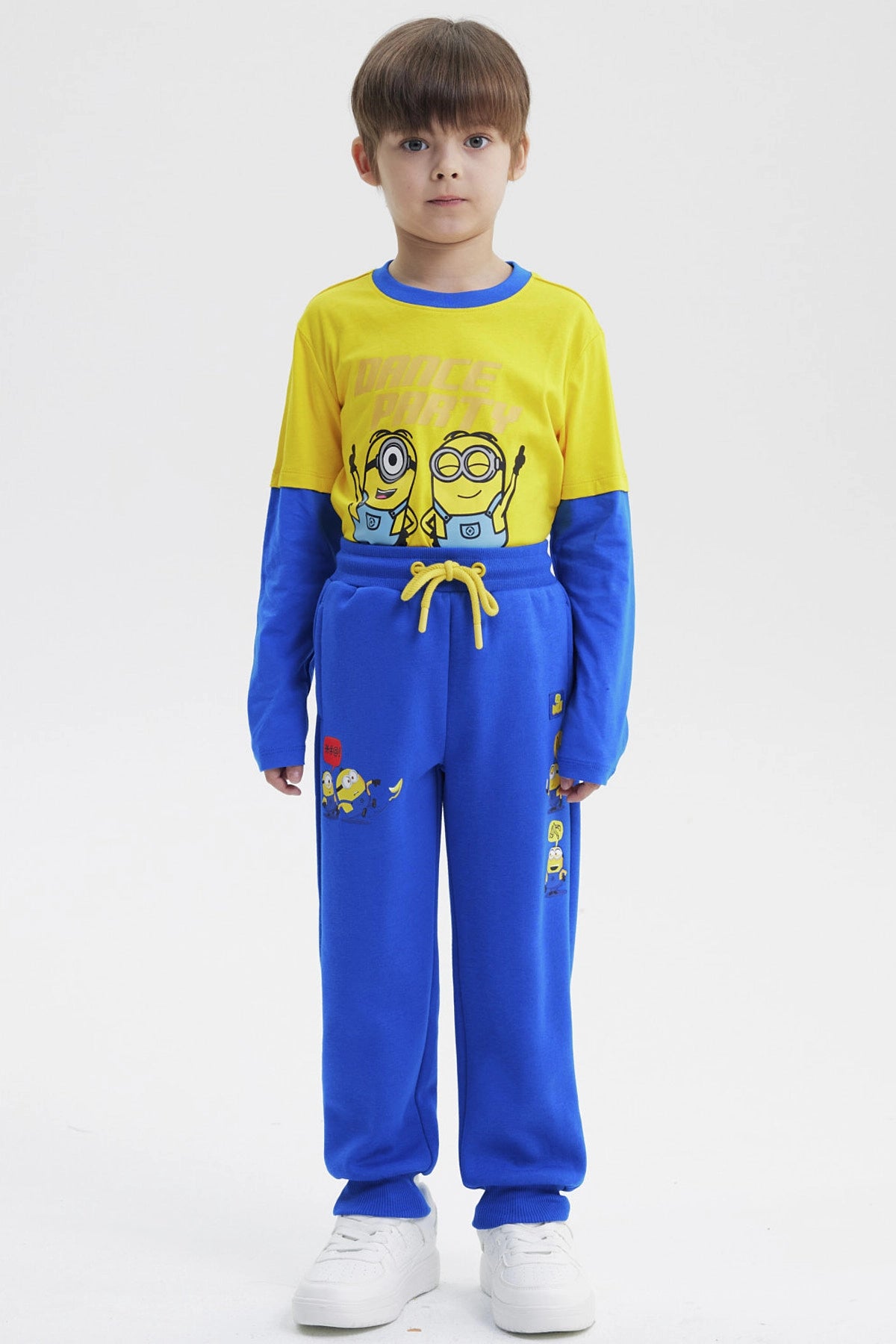 Pantalón Buzo Minions Azul