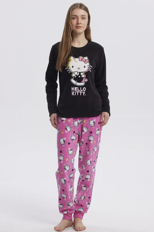 Pijama Hello Kitty Negro