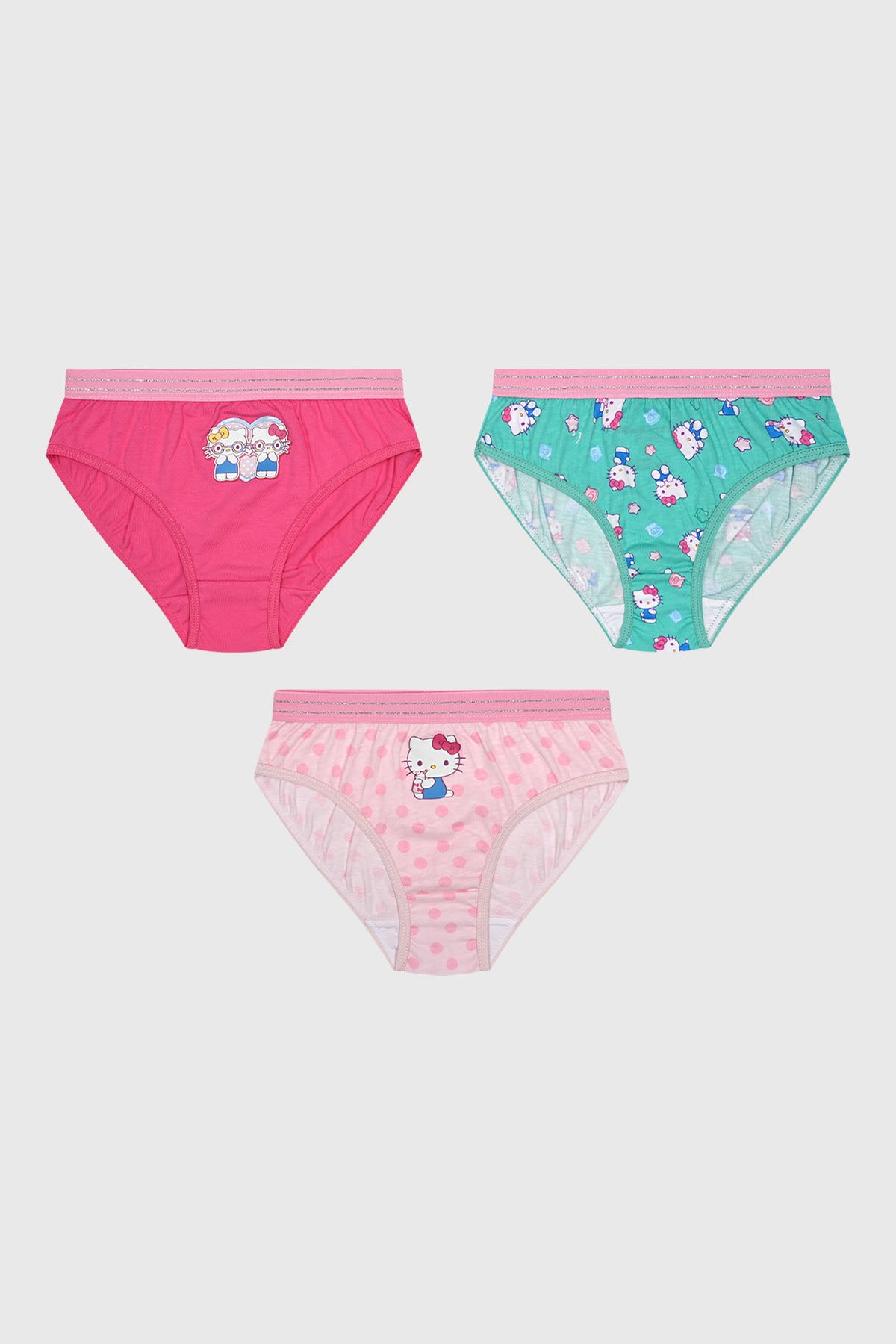 Calzón Tripack Hello Kitty