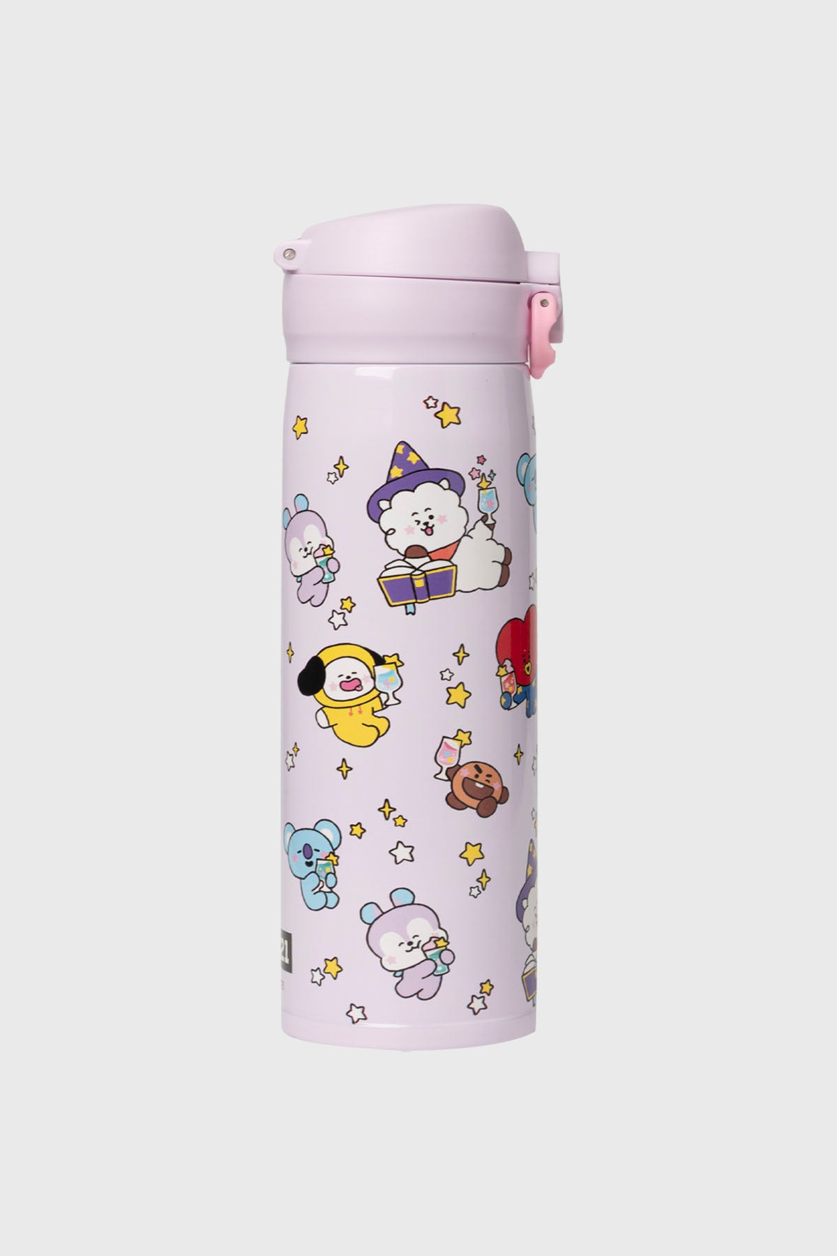 Botella Bt21 Morado Claro