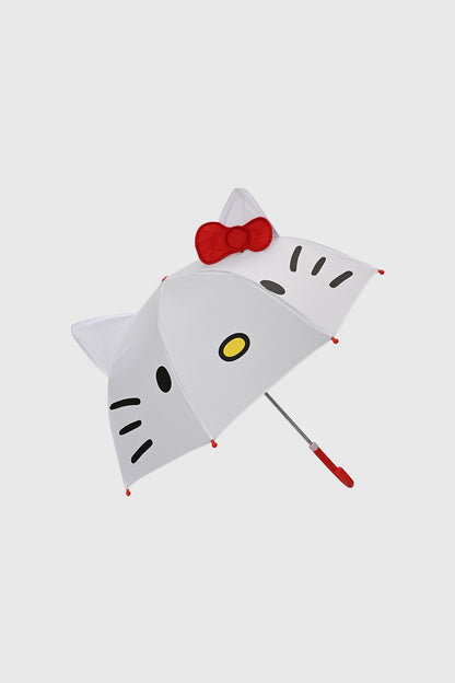 Paraguas Hello Kitty Blanco