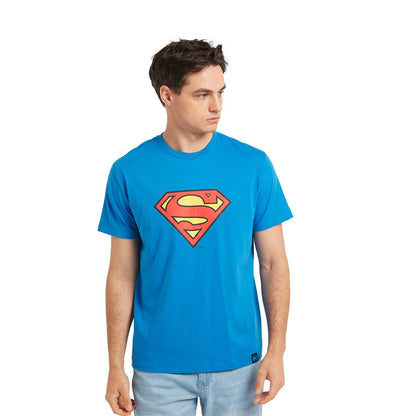 Polera Superman DC Azul