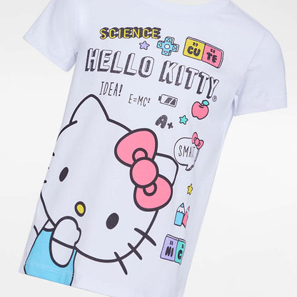 Polera Hello Kitty Blanco